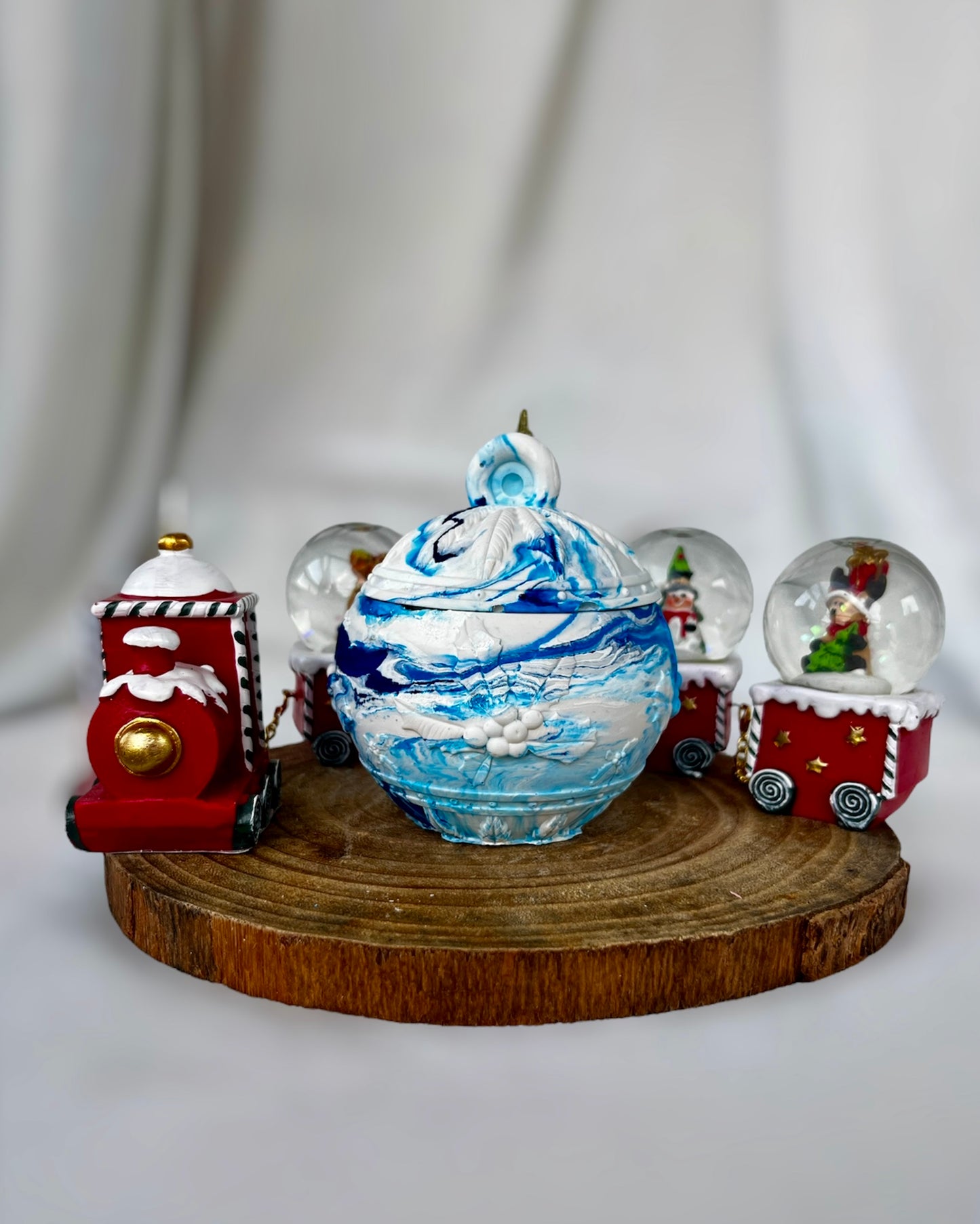 La boule de Noël et son houx