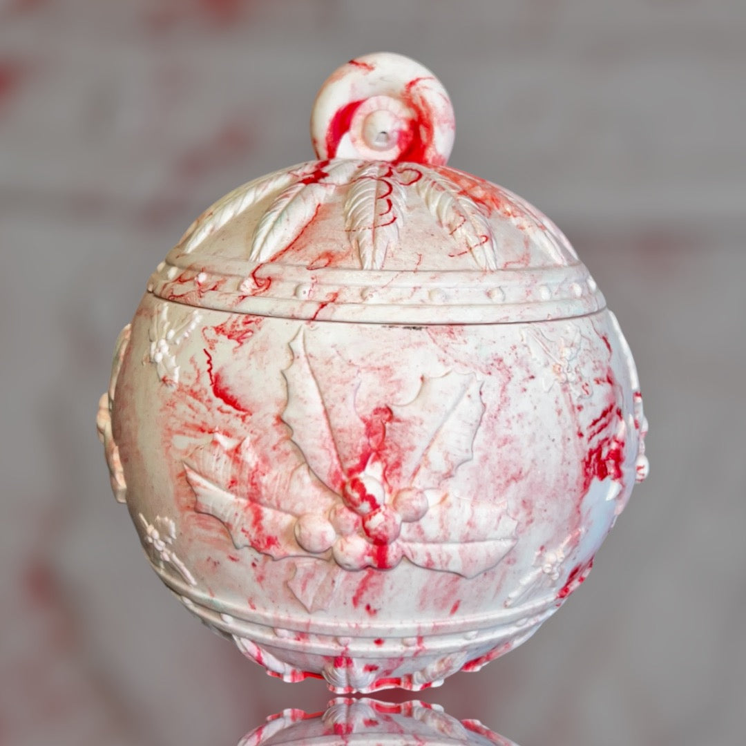 La boule de Noël et son houx