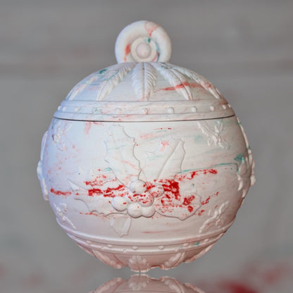 La boule de Noël et son houx